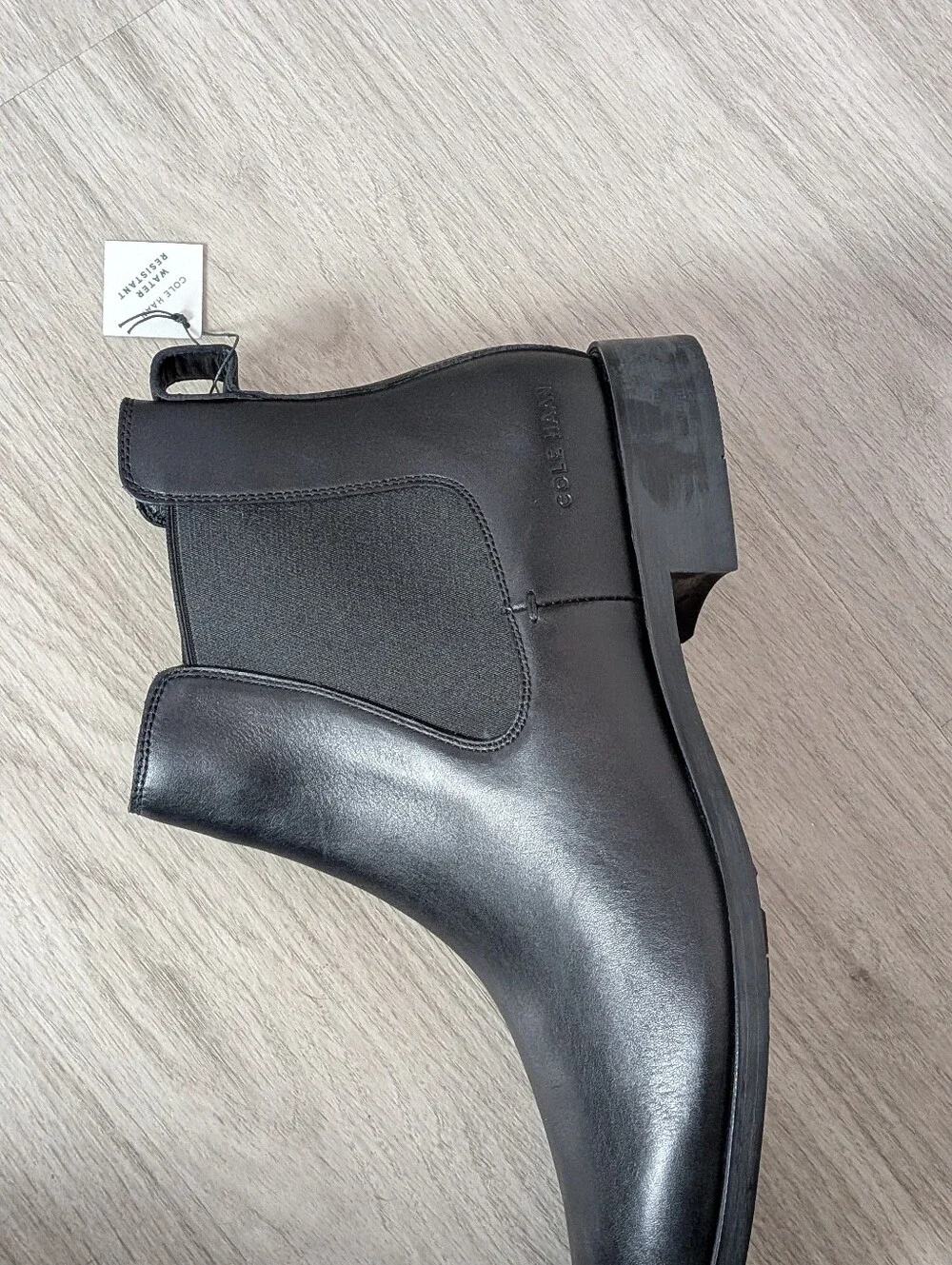 Cole Haan Men's Water Resistant Chelsea Boots Black Size 11